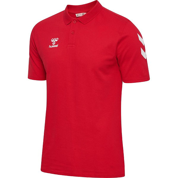 Hummel Go 2.0 Chevron Polo Hommes - Rouge