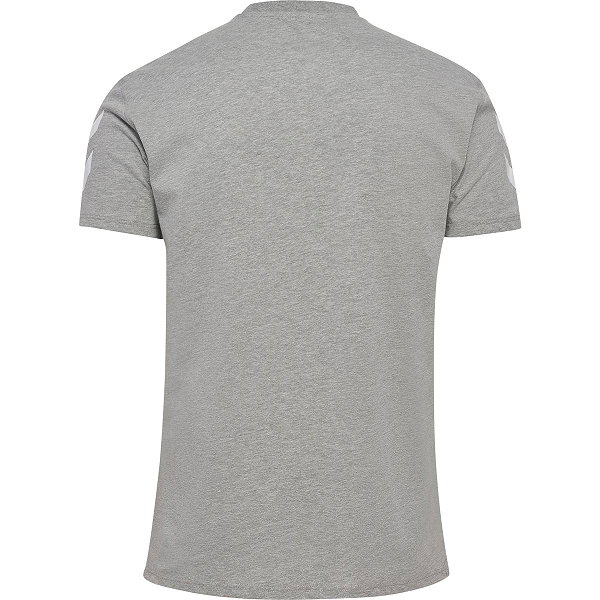 Hummel Go 2.0 Chevron T-Shirt Hommes - Gris Mélange