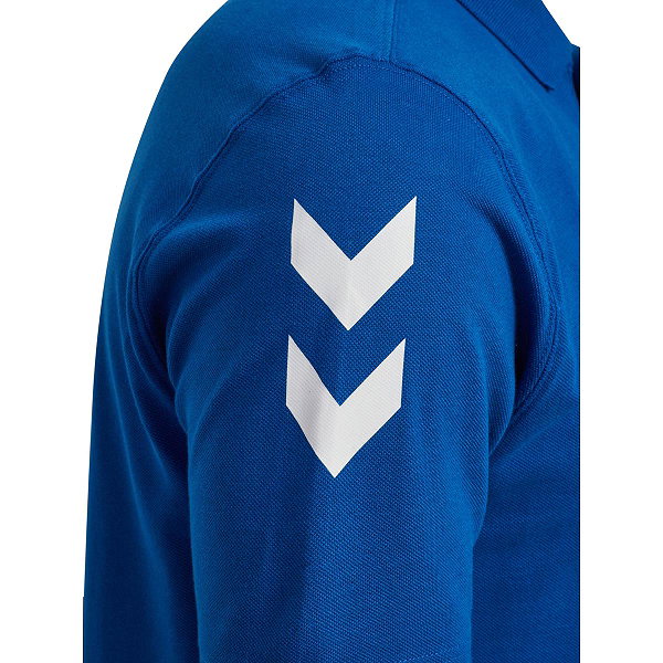 Hummel Go 2.0 Chevron Poloshirt Herren - Royal / Weiß
