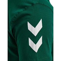 Présentation: Hummel Go 2.0 Chevron T-Shirt Hommes - Vert Foncé