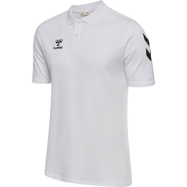 Hummel Go 2.0 Chevron Polo Hommes - Blanc
