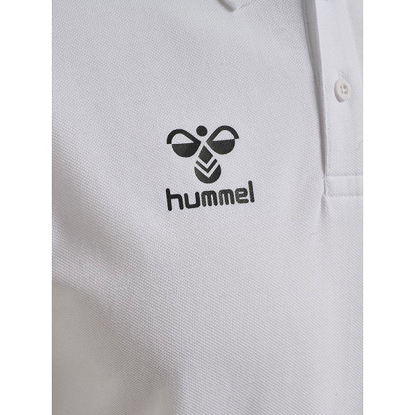 Hummel Go 2.0 Chevron Polo Hommes - Blanc