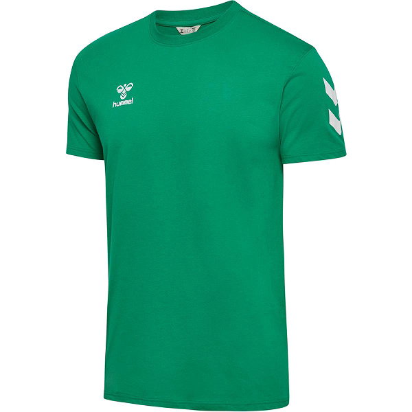 Hummel Go 2.0 Chevron T-Shirt Heren - Groen