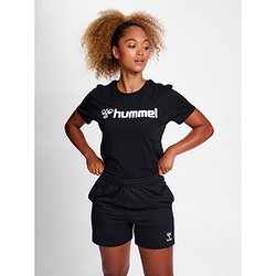 Présentation: Hummel Go 2.0 Logo T-Shirt Femmes - Noir
