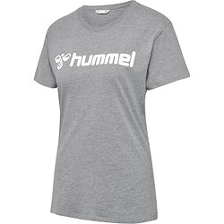Présentation: Hummel Go 2.0 Logo T-Shirt Femmes - Gris Mélange