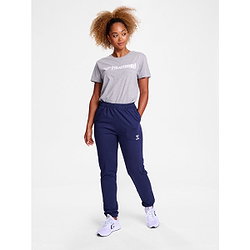 Présentation: Hummel Go 2.0 Logo T-Shirt Femmes - Gris Mélange
