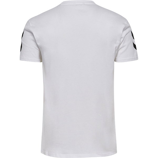 Hummel Go 2.0 Chevron T-Shirt Hommes - Blanc