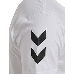 Présentation: Hummel Go 2.0 Chevron T-Shirt Hommes - Blanc