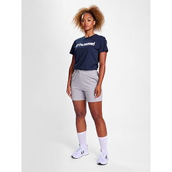 Présentation: Hummel Go 2.0 Logo T-Shirt Femmes - Marine
