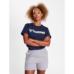 Présentation: Hummel Go 2.0 Logo T-Shirt Femmes - Marine