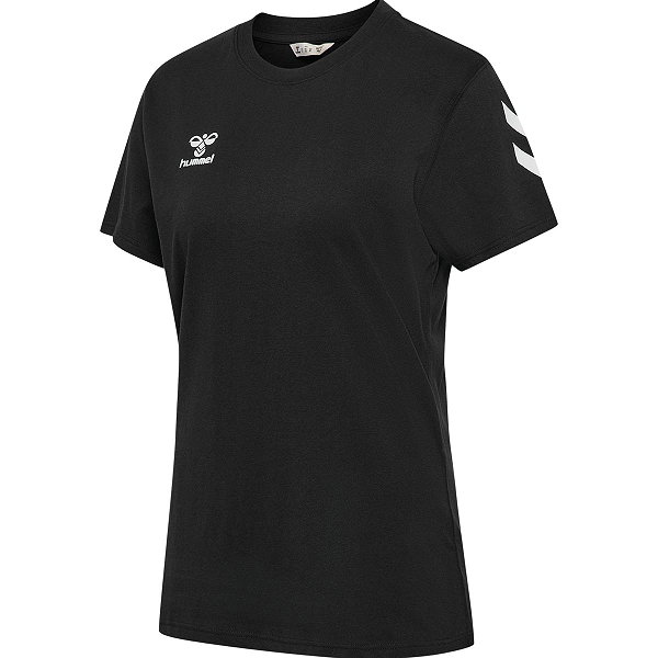 Hummel Go 2.0 Chevron T-Shirt Femmes - Noir