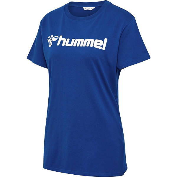 Hummel Go 2.0 Logo T-Shirt Damen - Royal / Weiß