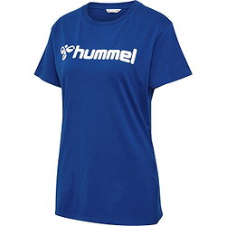 Vorschau: Hummel Go 2.0 Logo T-Shirt Damen - Royal / Weiß