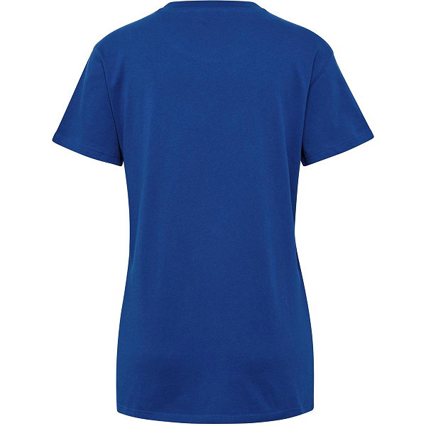 Hummel Go 2.0 Logo T-Shirt Damen - Royal / Weiß
