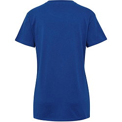 Vorschau: Hummel Go 2.0 Logo T-Shirt Damen - Royal / Weiß