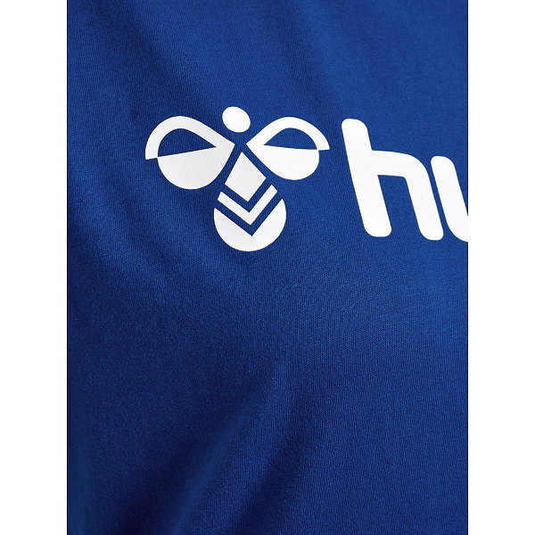 Hummel Go 2.0 Logo T-Shirt Damen - Royal / Weiß