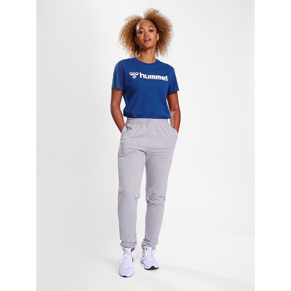 Hummel Go 2.0 Logo T-Shirt Damen - Royal / Weiß