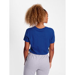 Vorschau: Hummel Go 2.0 Logo T-Shirt Damen - Royal / Weiß