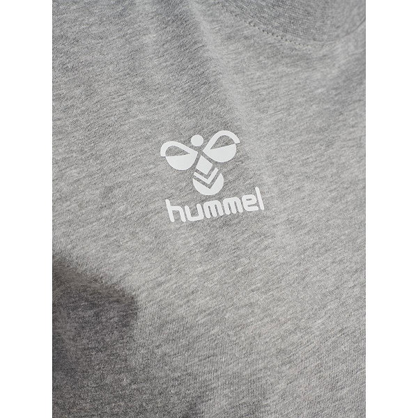 Hummel Go 2.0 Chevron T-Shirt Dames - Grijs Gemeleerd