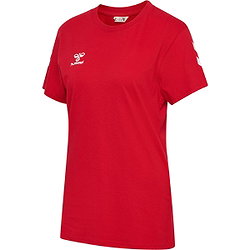 Hummel Go 2.0 Chevron T-Shirt Dames - Rood