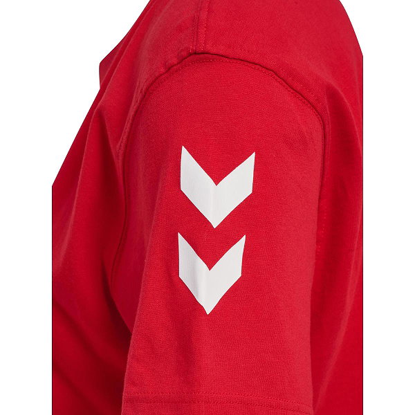 Hummel Go 2.0 Chevron T-Shirt Dames - Rood