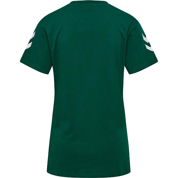 Hummel Go 2.0 Chevron T-Shirt Femmes - Vert Foncé