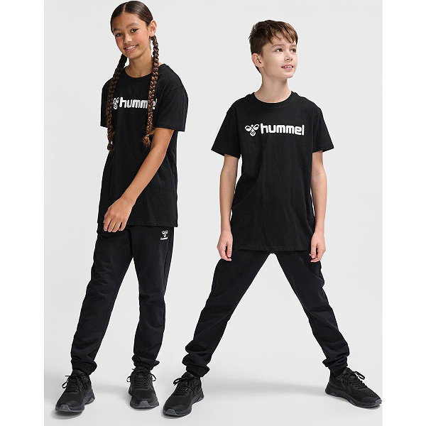 Hummel Go 2.0 Logo T-Shirt Enfants - Noir