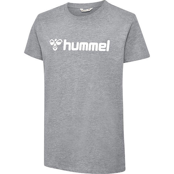 Hummel Go 2.0 Logo T-Shirt Kinderen - Grijs Gemeleerd