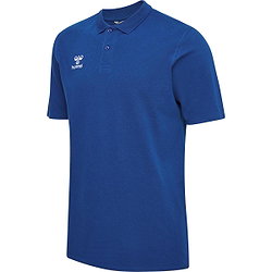 Hummel Go 2.0 Polo Hommes - Royal / Blanc