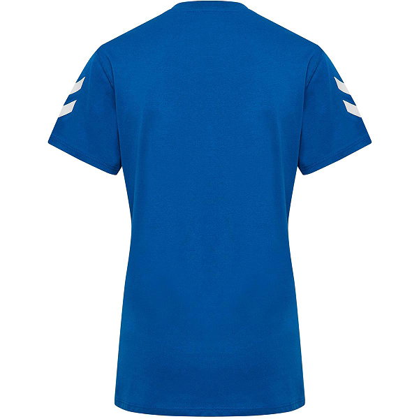 Hummel Go 2.0 Chevron T-Shirt Dames - Royal / Wit