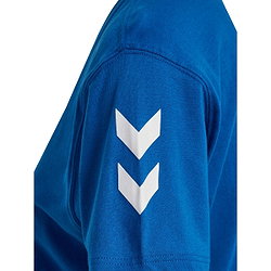 Voorvertoning: Hummel Go 2.0 Chevron T-Shirt Dames - Royal / Wit