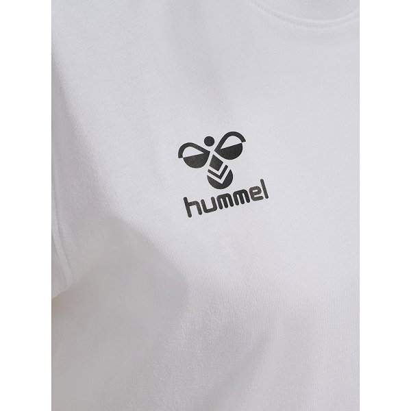 Hummel Go 2.0 Chevron T-Shirt Dames - Wit