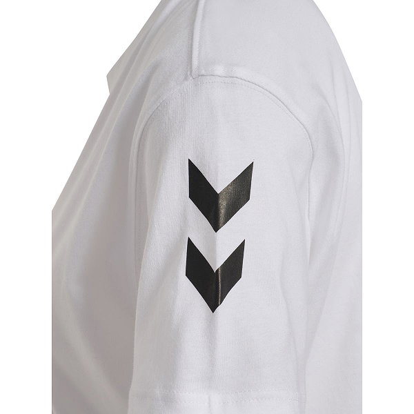 Hummel Go 2.0 Chevron T-Shirt Dames - Wit