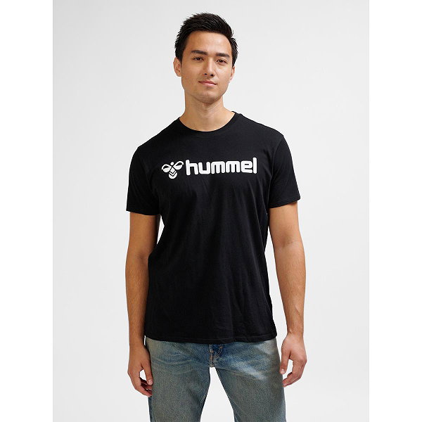 Hummel Go 2.0 Logo T-Shirt Hommes - Noir
