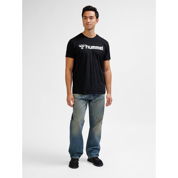 Hummel Go 2.0 Logo T-Shirt Hommes - Noir
