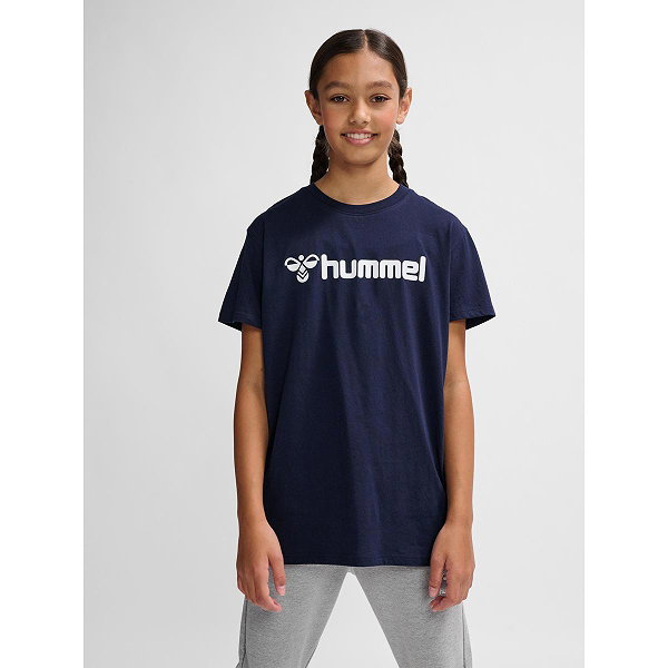 Hummel Go 2.0 Logo T-Shirt Kinder - Marine