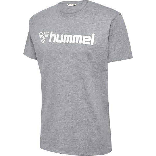 Hummel Go 2.0 Logo T-Shirt Hommes - Gris Mélange