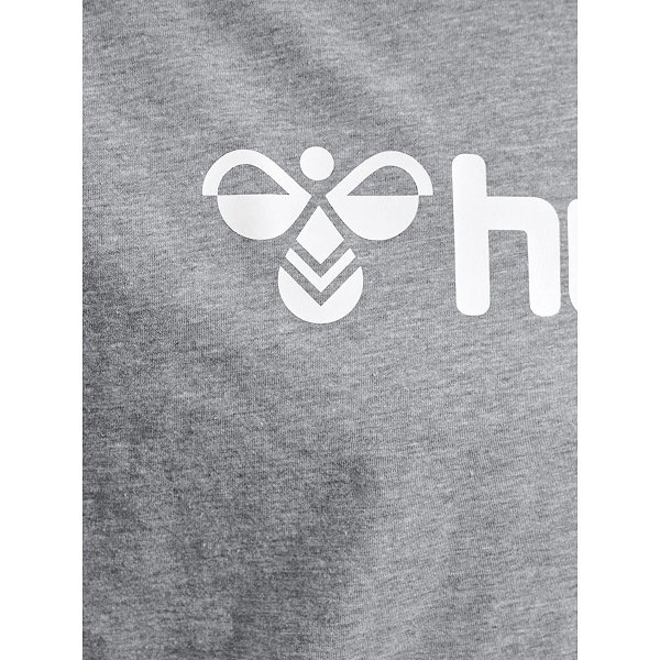 Hummel Go 2.0 Logo T-Shirt Hommes - Gris Mélange