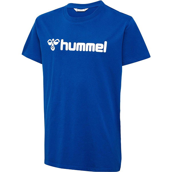 Hummel Go 2.0 Logo T-Shirt Enfants - Royal / Blanc