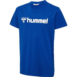 Hummel Go 2.0 Logo T-Shirt Enfants - Royal / Blanc