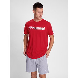 Présentation: Hummel Go 2.0 Logo T-Shirt Hommes - Rouge