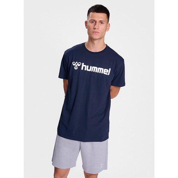Hummel Go 2.0 Logo T-Shirt Hommes - Marine