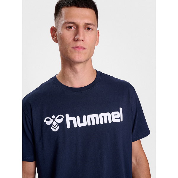 Hummel Go 2.0 Logo T-Shirt Hommes - Marine