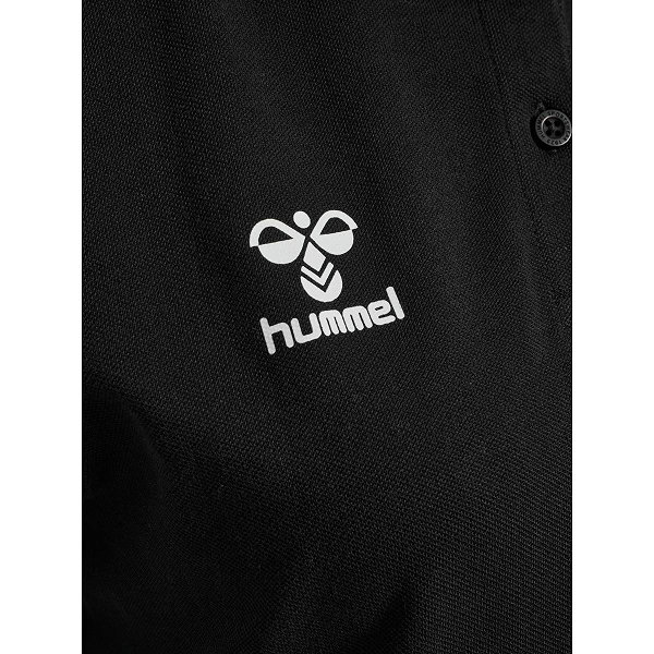Hummel Go 2.0 Chevron Poloshirt Damen - Schwarz
