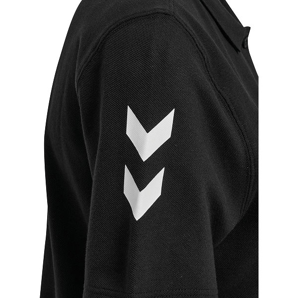 Hummel Go 2.0 Chevron Poloshirt Damen - Schwarz