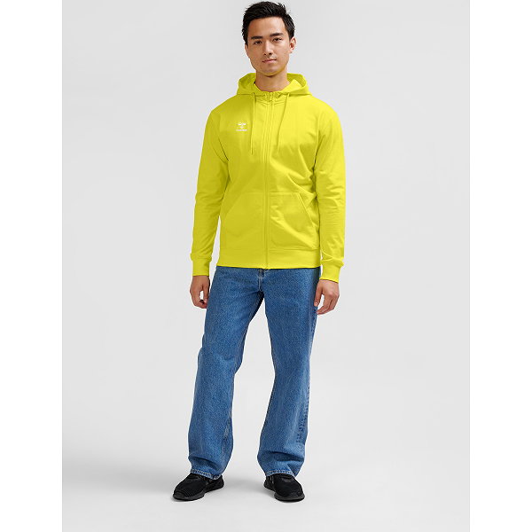 Hummel Go 2.0 Sweat À Capuche Hommes - Jaune Clair