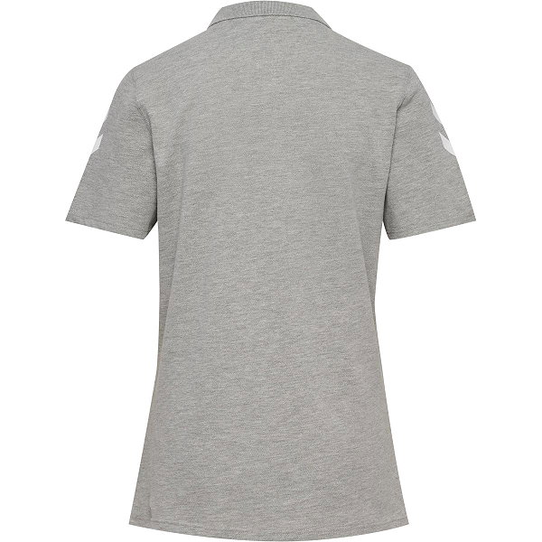 Hummel Go 2.0 Chevron Poloshirt Damen - Grau Meliert