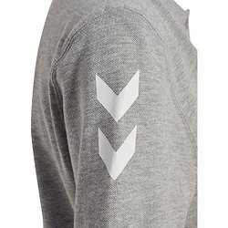 Vorschau: Hummel Go 2.0 Chevron Poloshirt Damen - Grau Meliert