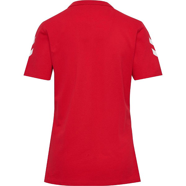 Hummel Go 2.0 Chevron Polo Dames - Rood