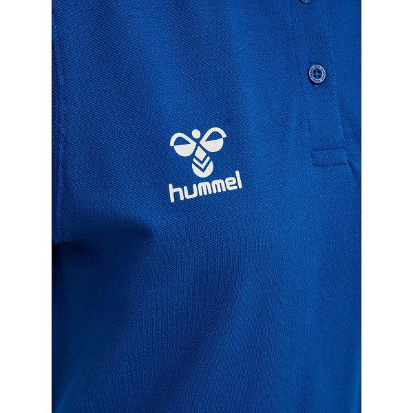 Hummel Go 2.0 Chevron Polo Femmes - Royal / Blanc